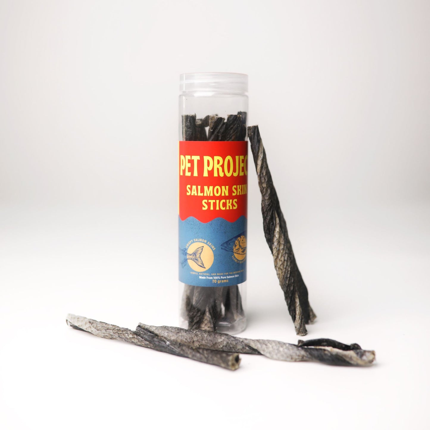 Salmon Skin Sticks (70 grams)