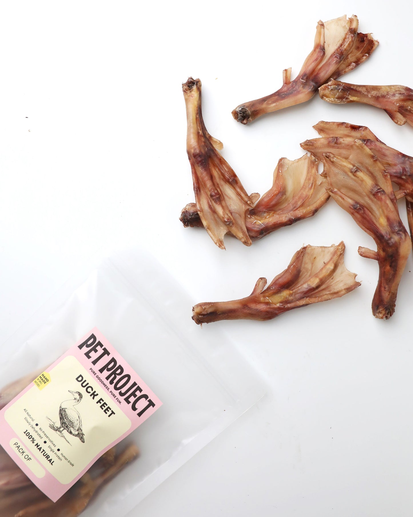 Dehydrated Duck Feet