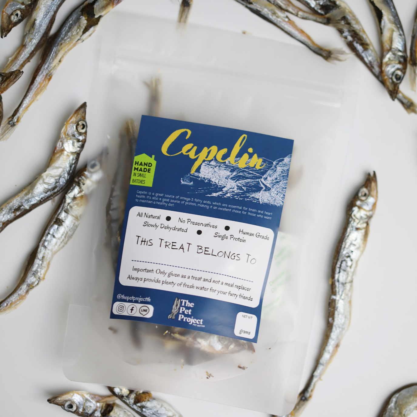 Dehydrated Capelin