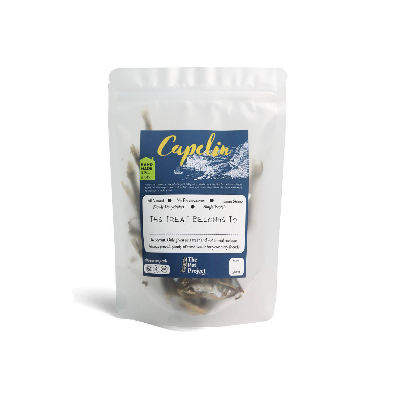 Dehydrated Capelin