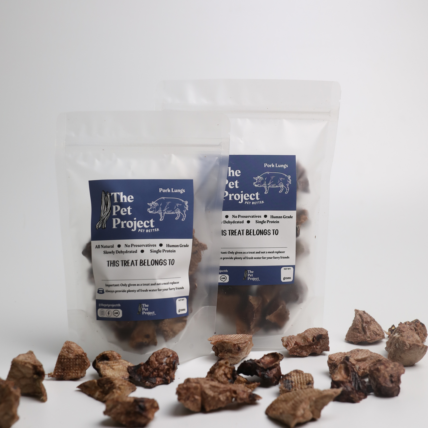 Dehydrated Pork Lung