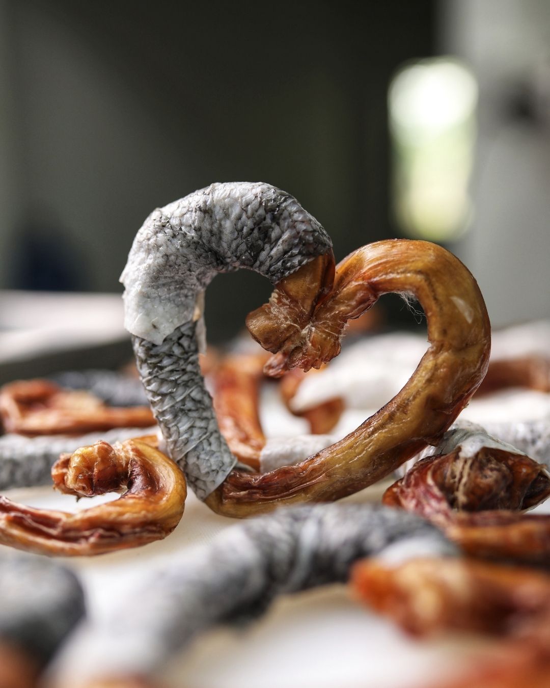 HEART CHEWS (Heart-shaped bullystick)