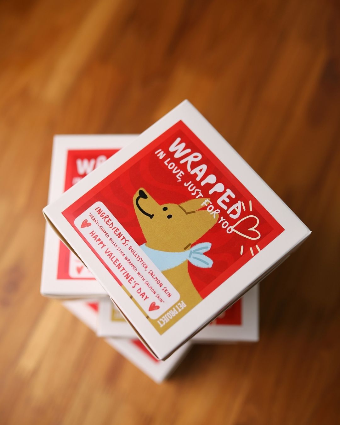 HEART CHEWS (Heart-shaped bullystick)